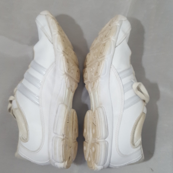 Adidas Triple White YYJ 606004 Womens Sneakers 8.5 - Picture 6 of 9